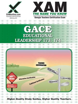 cover image of GACE Educational Leadership 173, 174